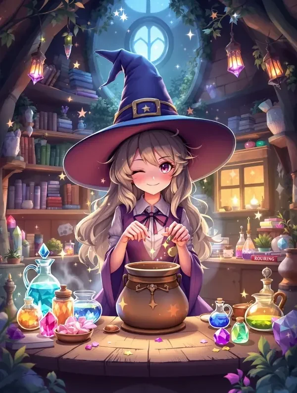 魔女的小屋 漫画封面